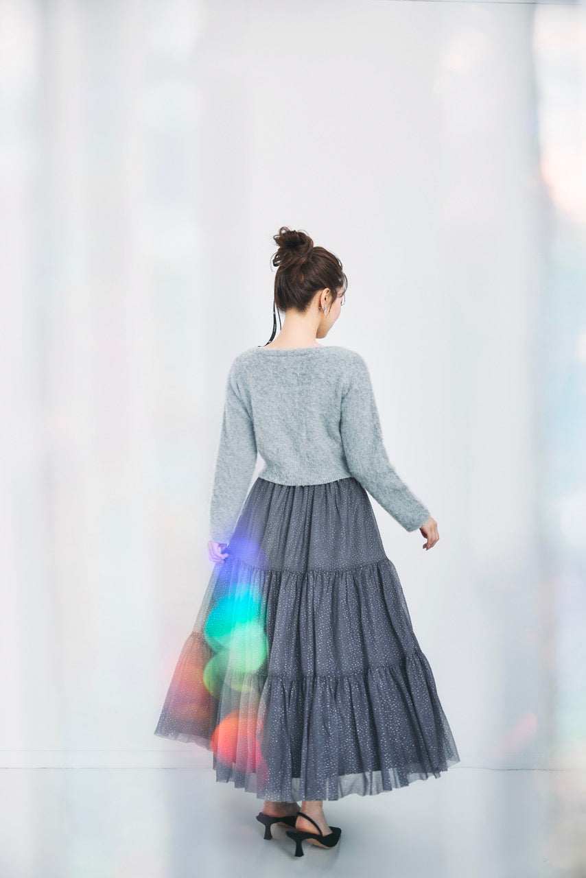 モデル身長：160cm カラー：grey