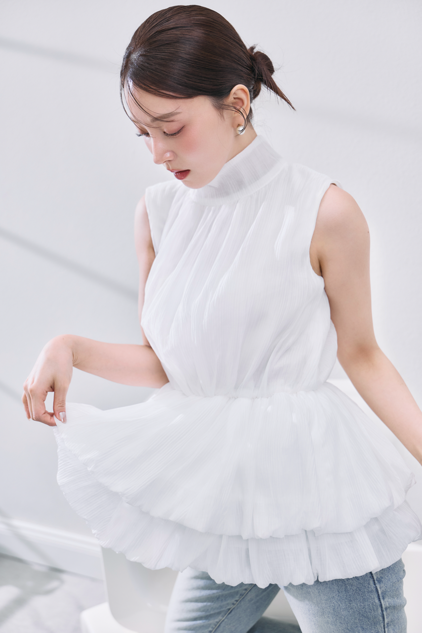 着用モデル：160cm カラー：off white