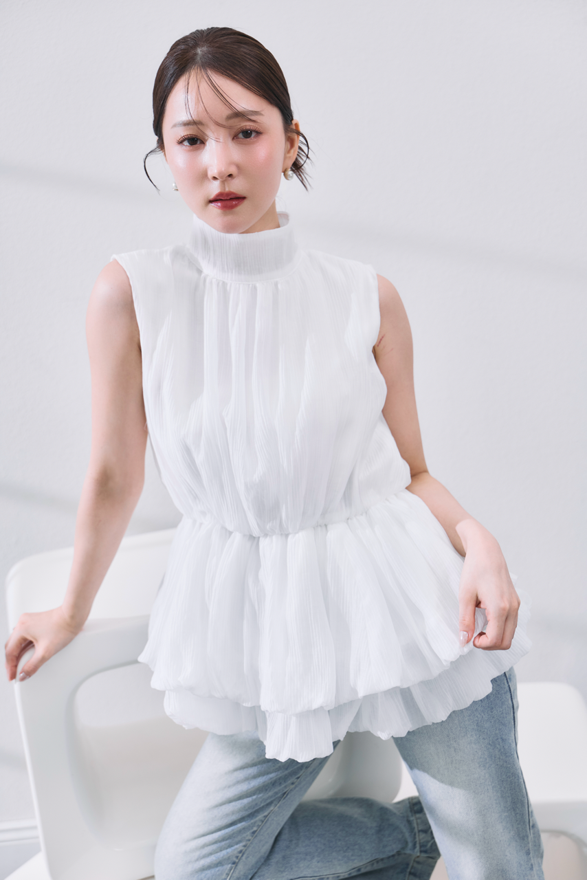 着用モデル：160cm カラー：off white