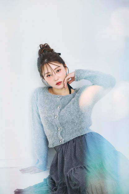 モデル身長：160cm カラー：grey