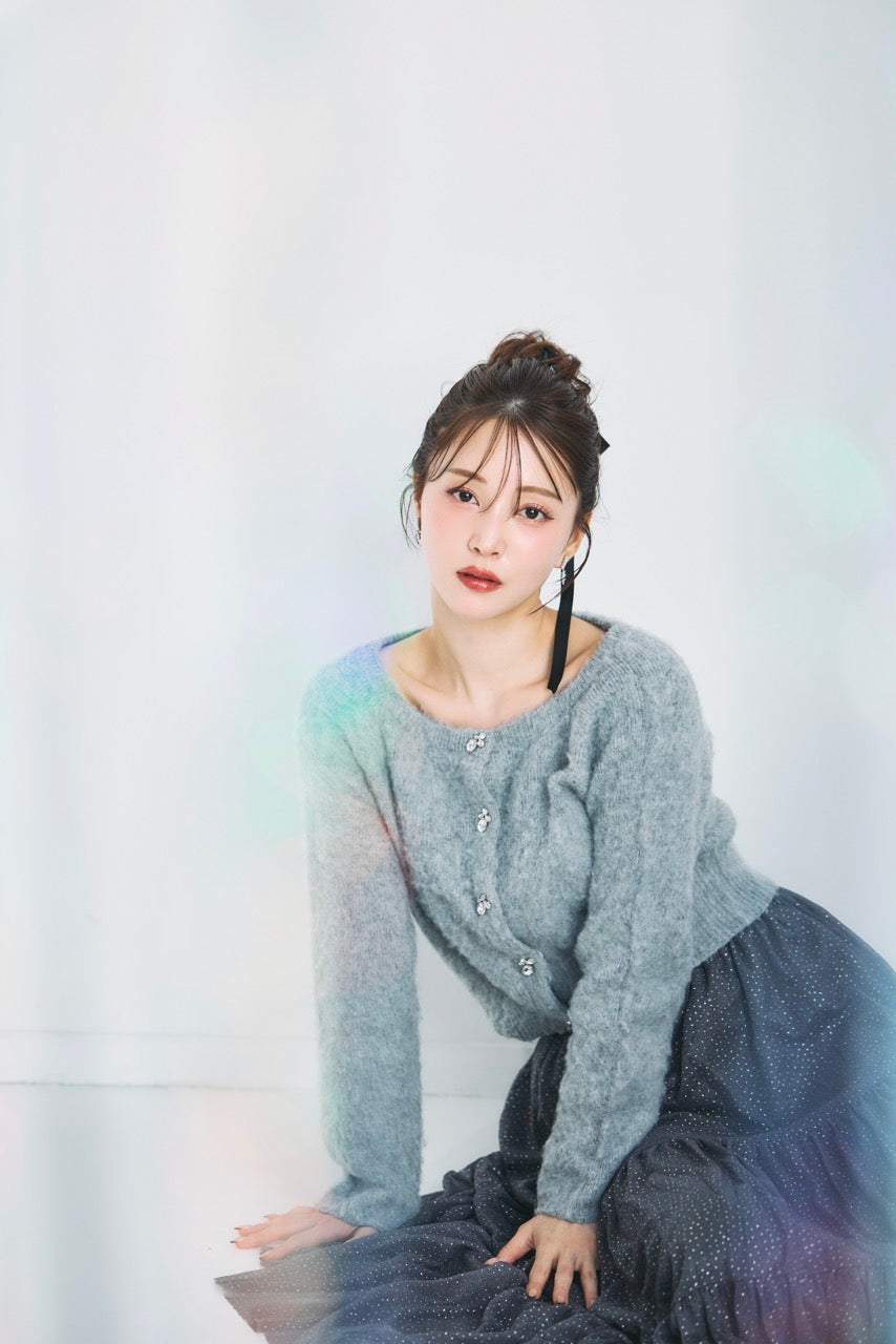 モデル身長：160cm カラー：grey