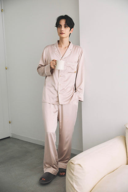 メンズモデル身長：180cm サイズ：メンズL カラー：pink
