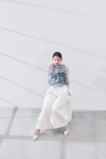 着用モデル：160cm カラー：grey